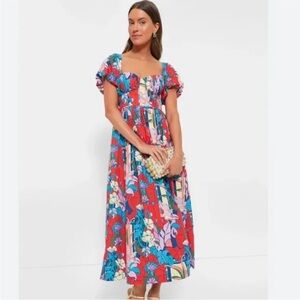 Tuckernuck Climbing Roses Valerie Dress NWT